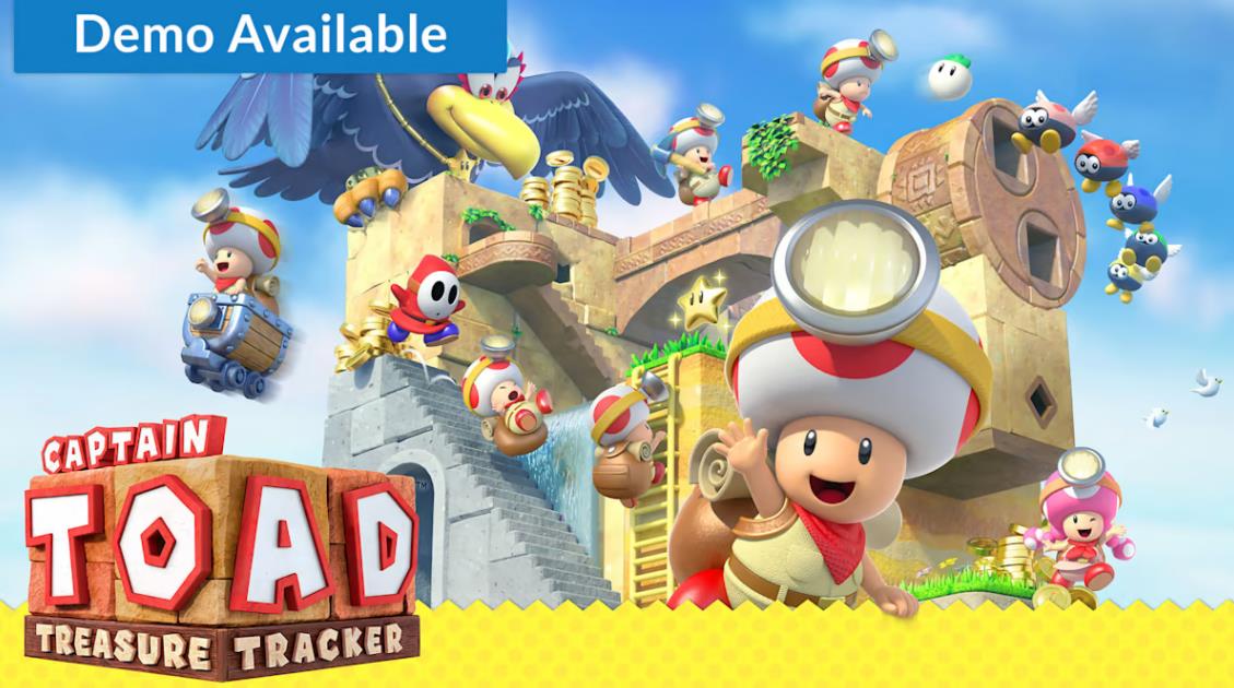 switch《前进!奇诺比奥队长 Captain Toad: Treasure Tracker》中文下载+1.4.0补丁+2DLC