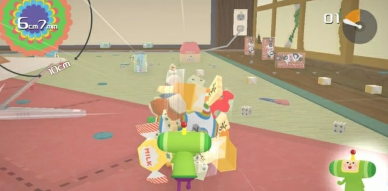 《块魂:重置版 Katamari Damacy REROLL》Switch英文版NSP下载 – 含1.1.0补丁
