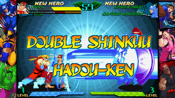 PC游戏《漫威 vs. 卡普空 格斗合集:街机经典/MARVEL vs. CAPCOM Fighting Collection: Arcade Classics》简体中文版