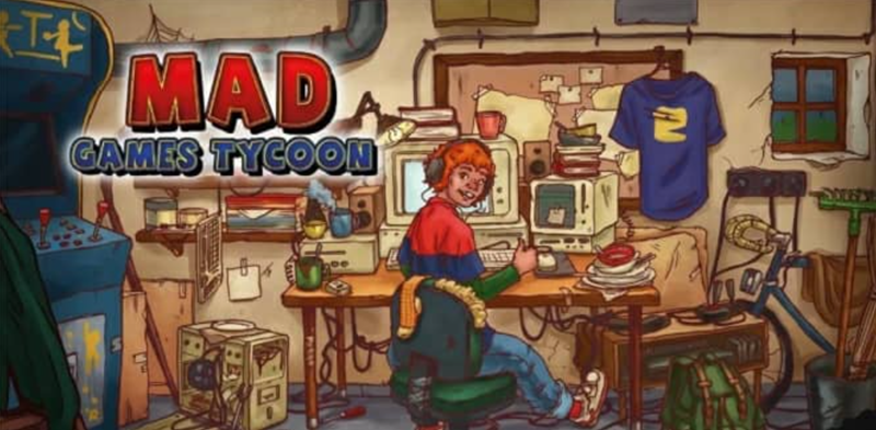 《疯狂游戏大亨 Mad Games Tycoon》Switch英文版NSZ下载 – 含1.0.1补丁